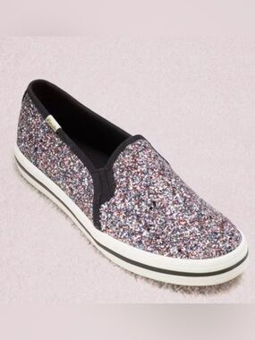 Keds x kate spade Multicolor Glitter Slip-On Mules
